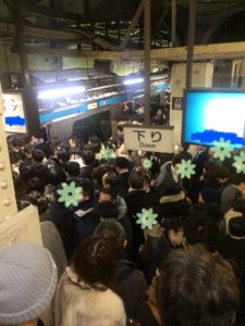 雪降りましたね
