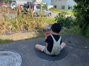 暑いですね。