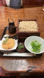 夏は美味しいお蕎麦を食べたい
