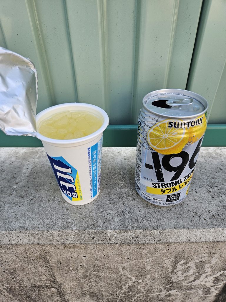 暑い日の最高の一杯