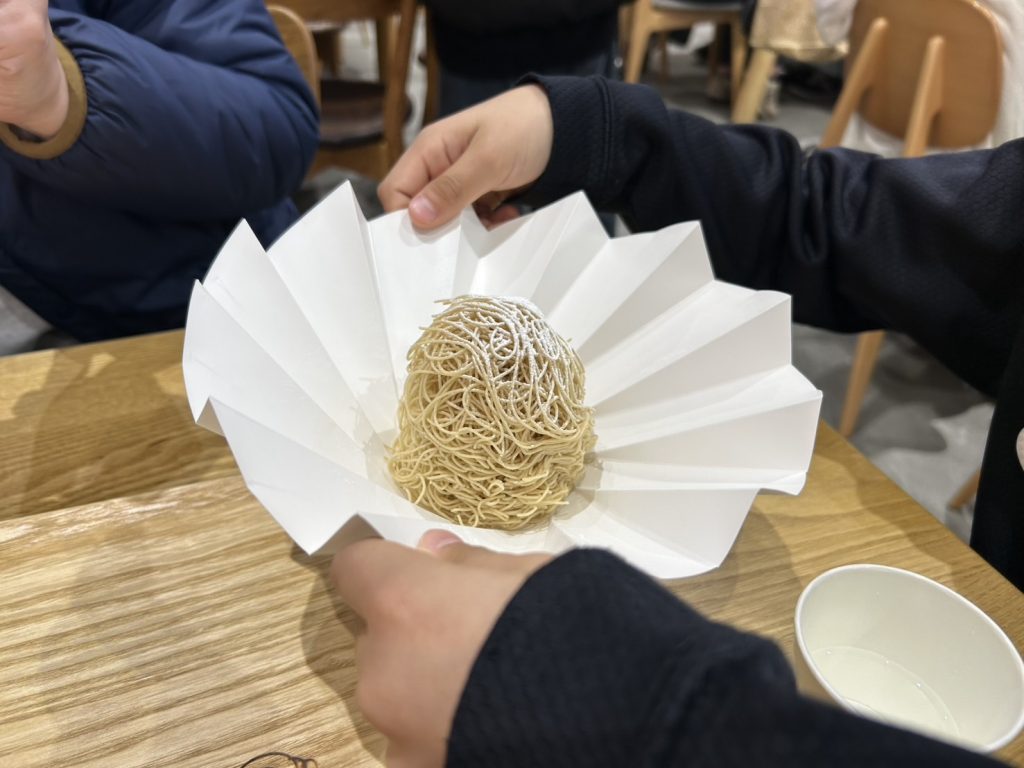 笠間のモンブラン